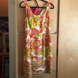 Trina Turk EUC Floral Print dress